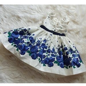 *SOLD* NWOT $89 Janie & Jack Floral Border Dress